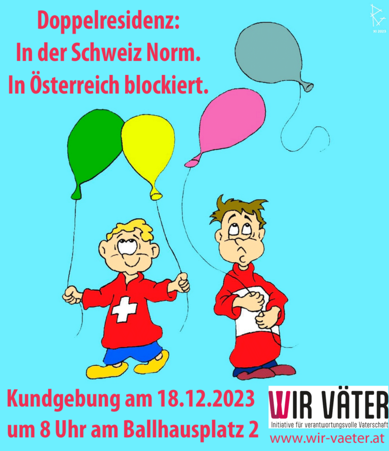 Kundgebung vom 18.12.2023 um 8 Uhr am Ballhausplatz